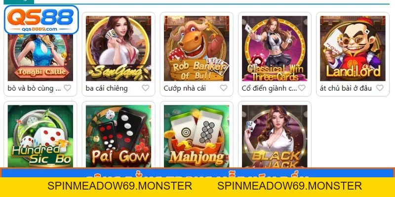 Game Bài QS88 - Cao Thủ Bước Vào Bàn Đấu Đối Kháng